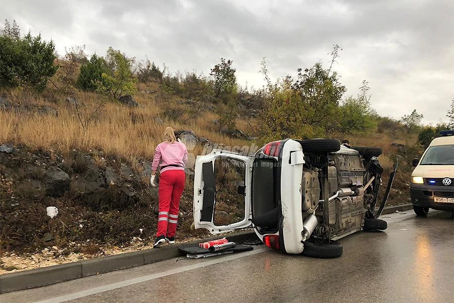 Međine: Corsa na boku, jedna osoba ozlijeđena