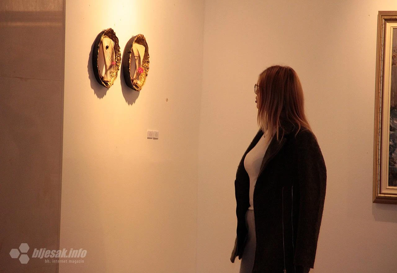 Mostar: Otvoren Jesenji likovni salon i dodijeljena nagrada 'Vlado Puljić'
