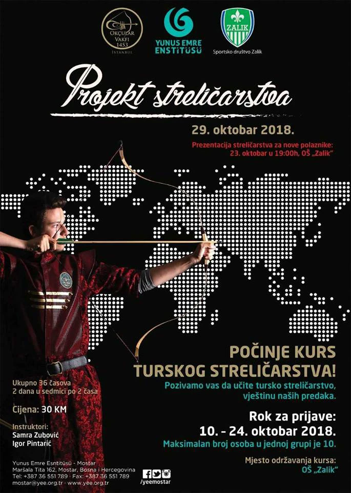 U Mostaru tečaj tradicionalnog turskog streličarstva
