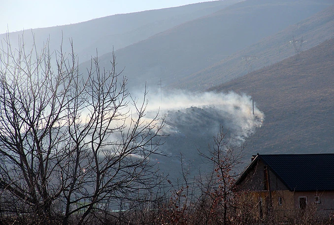 Mostar: Izbio požar u miniranom području