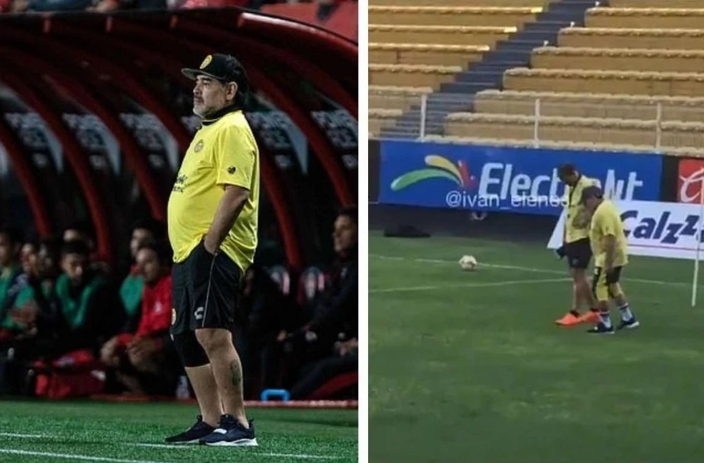 VIDEO | Maradona jedva hoda