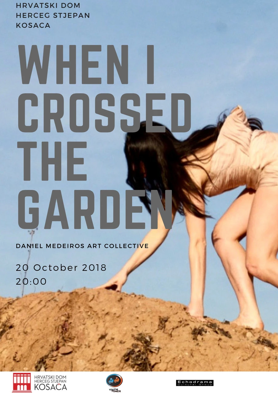 When I Crossed The Garden, nastup vizualne konceptualne umjetnosti
