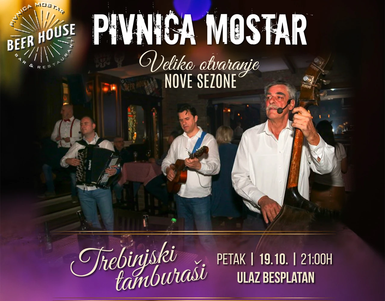 Pivnica Mostar je ponovo s vama!