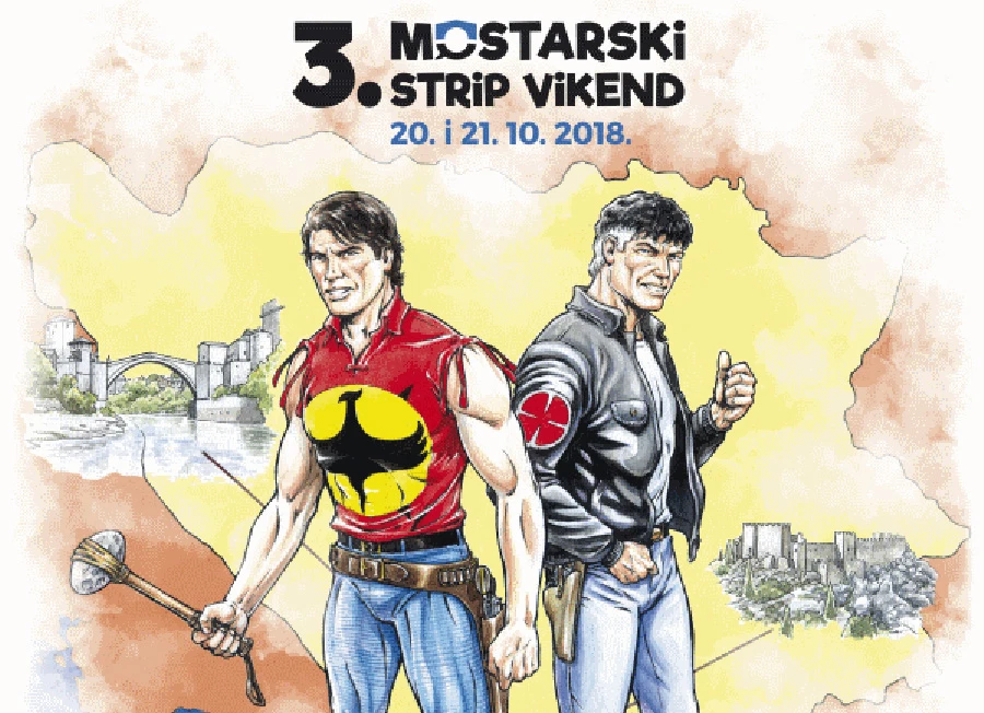 Ljubitelji stripa, pozvani ste na 3. Mostarski strip vikend