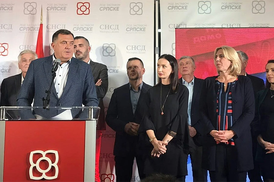 Utrka za Predsjedništvo: Milorad Dodik proglasio pobjedu