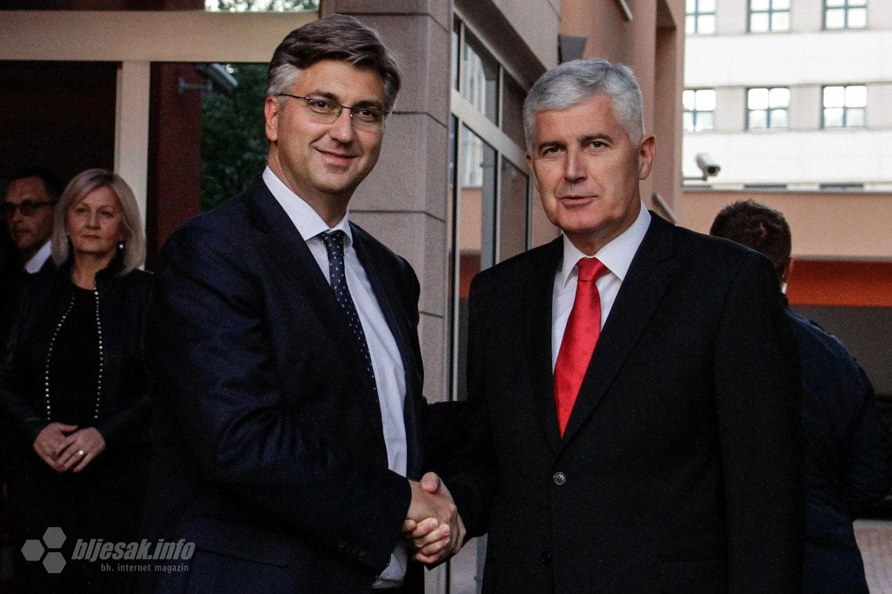 Plenković u Mostaru: Važno je da hrvatski narod u što većem broju izađe na izbore