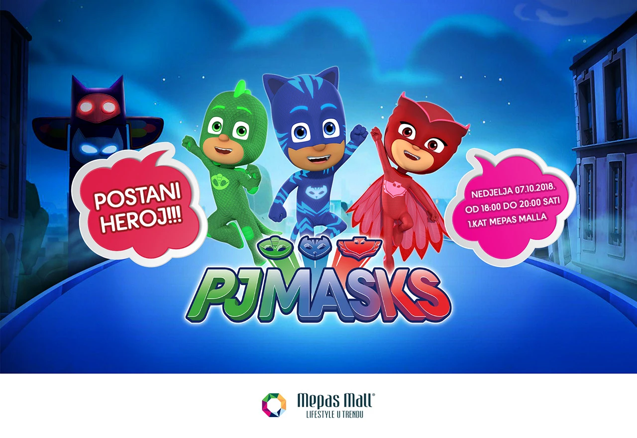 Postani PJ Masks heroj!