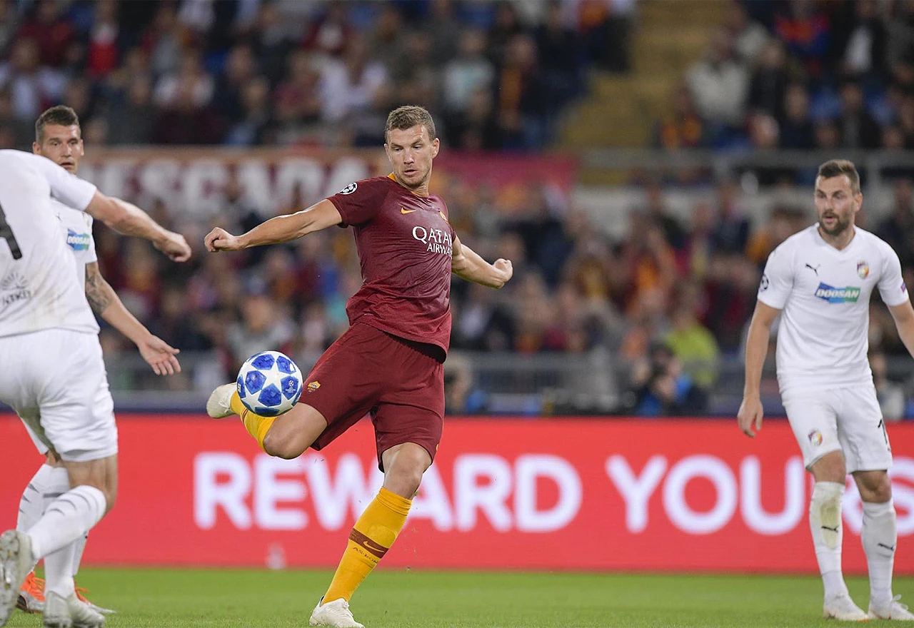 Hat-trick Džeke za pobjede Rome nad Plzenom, poraz Reala u Moskvi