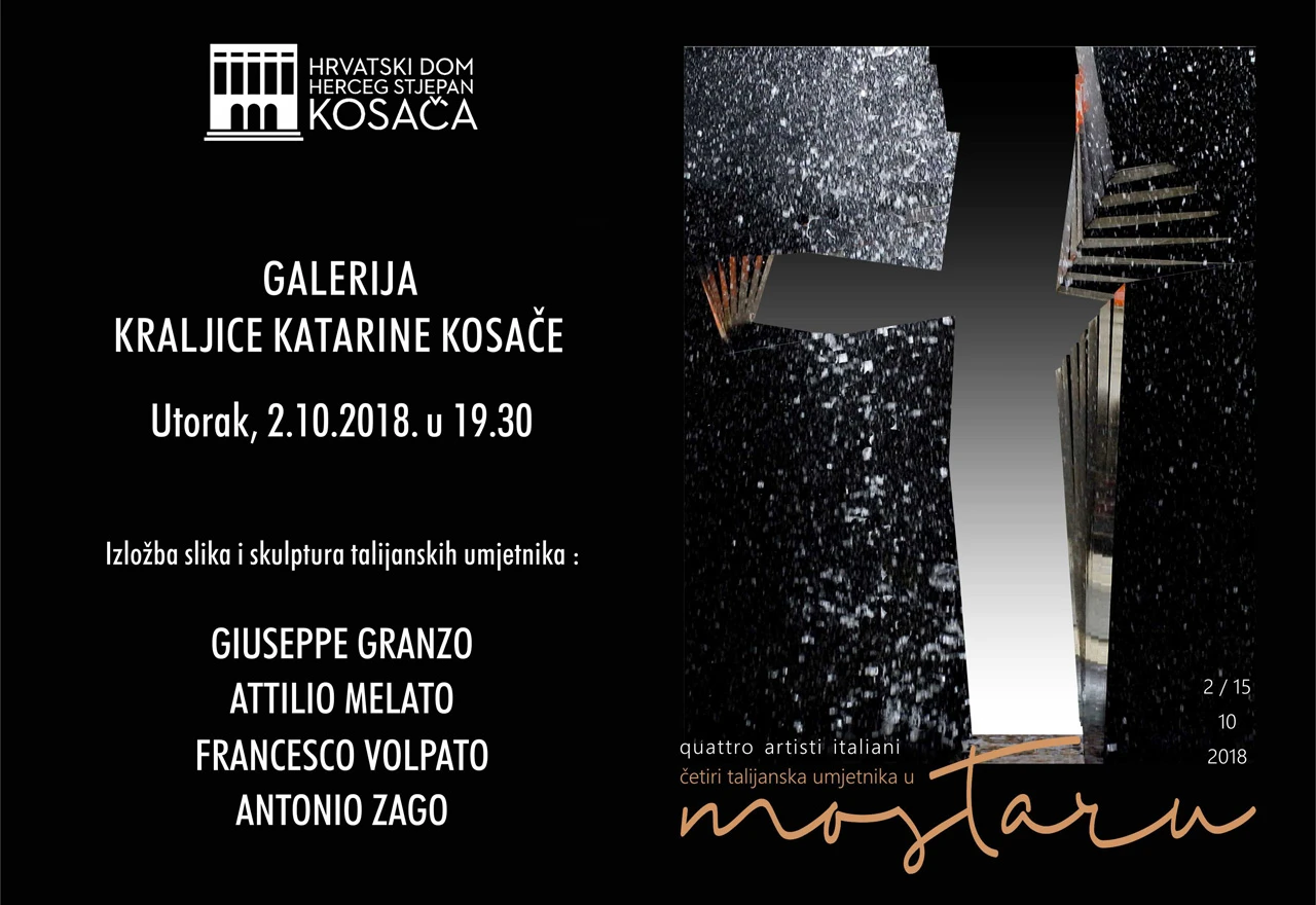 Izložbe talijanskih i bugarskih umjetnika u Galeriji kraljice Katarine