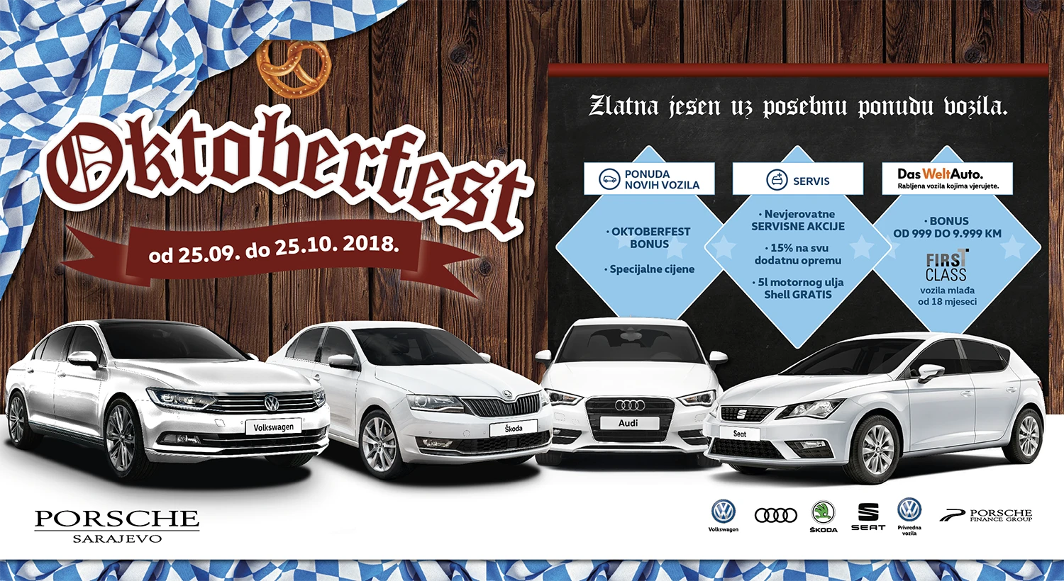Oktoberfest u Porsche Sarajevo salonima