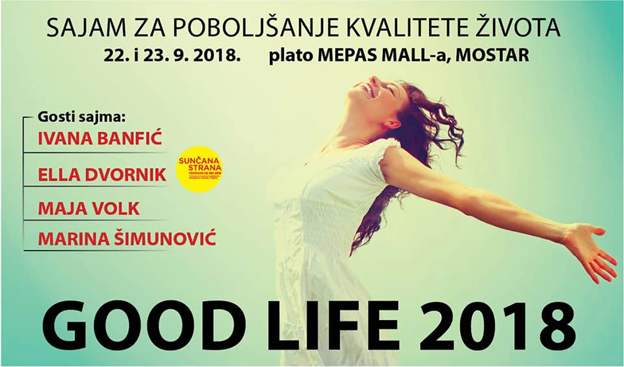 Vikend donosi 2. Sajam za poboljšanje kvalitete života Good life