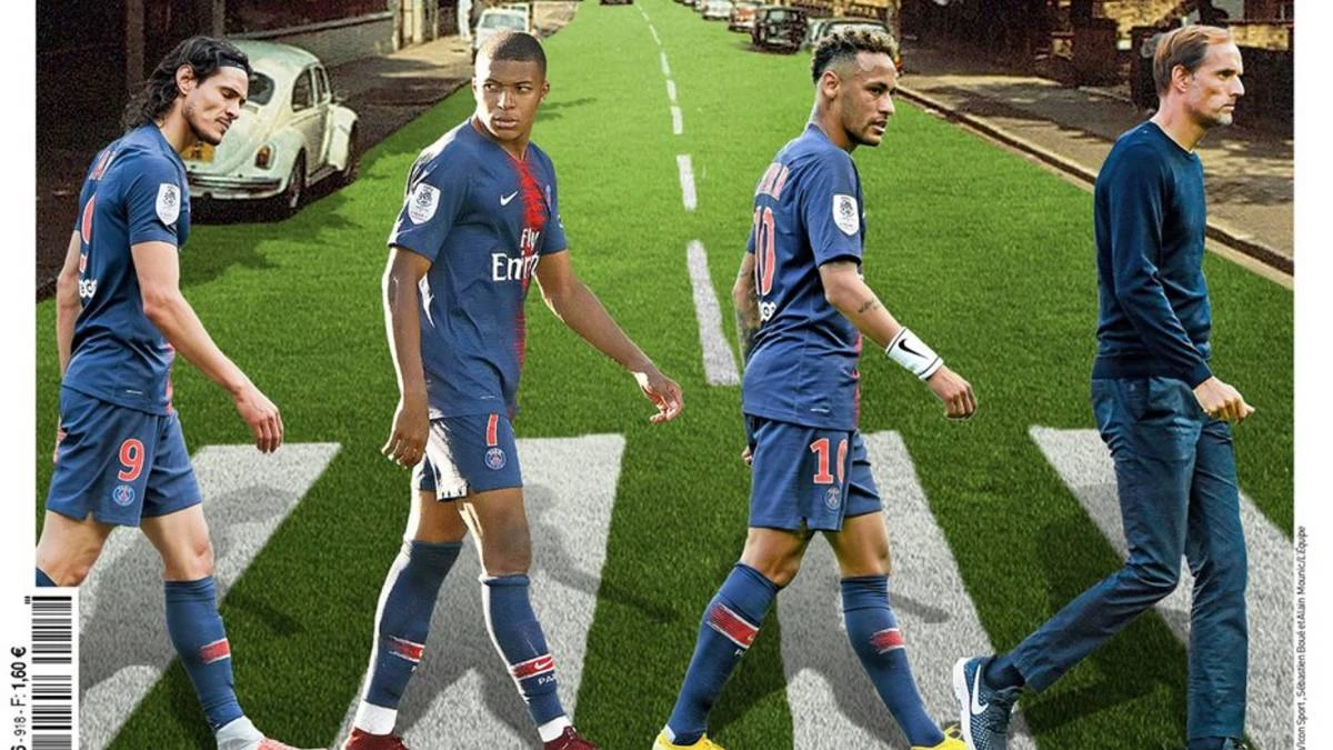 Simbolika u L'Équipeu: Igrači i trener PSG-a prelaze preko Abbey Roada