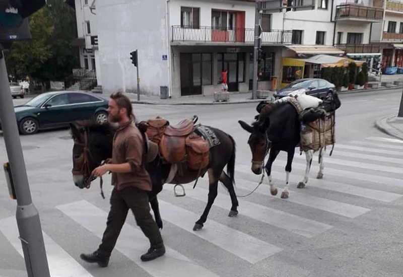 Putuje iz Švicarske sa mulama do Blidinja