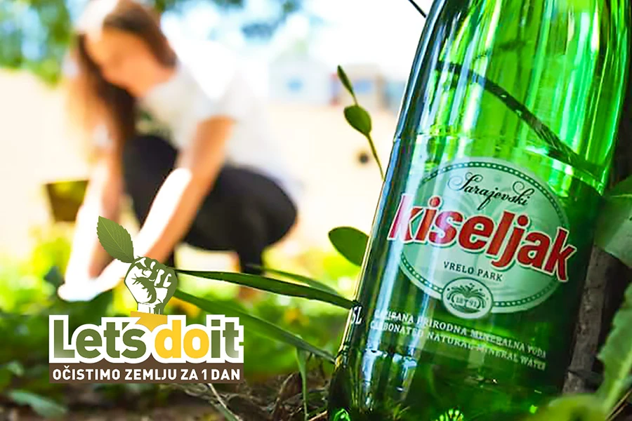 Sarajevski kiseljak tradicionalno podržava akciju „Let's Do It“