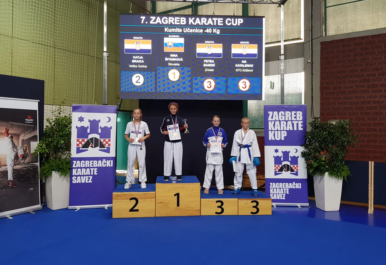 Karataši Zrinjskog osvojili četiri odličja na Zagreb cupu