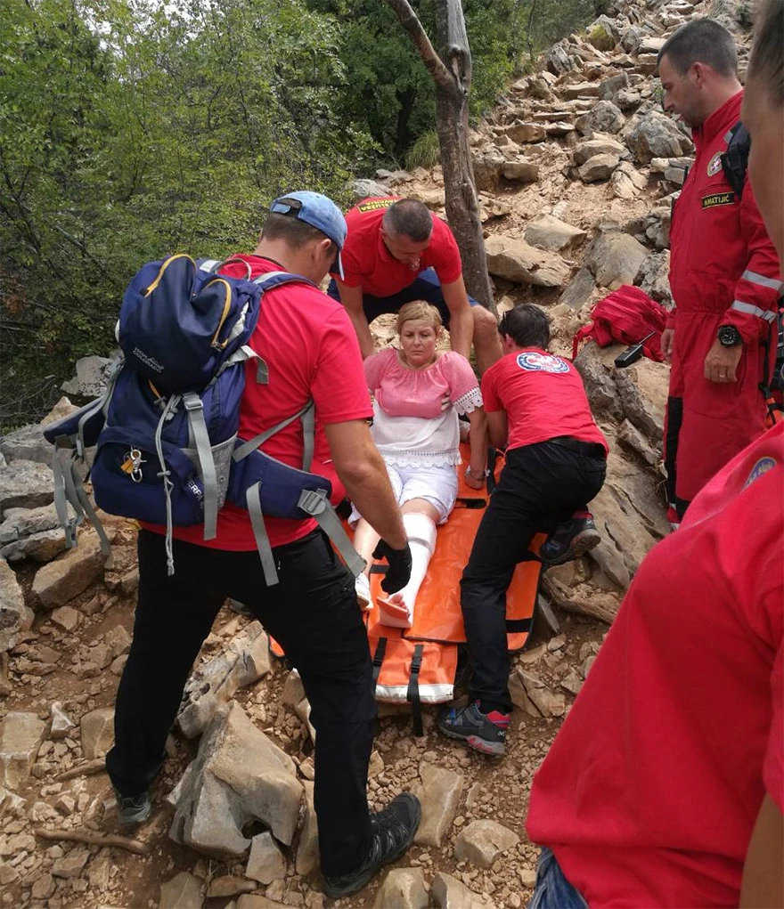 Radno za GSS: Pet intervencija u jednom danu na brdu Križevac