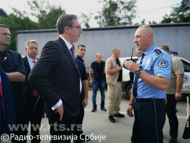 Kosovska policija vratila Vučića