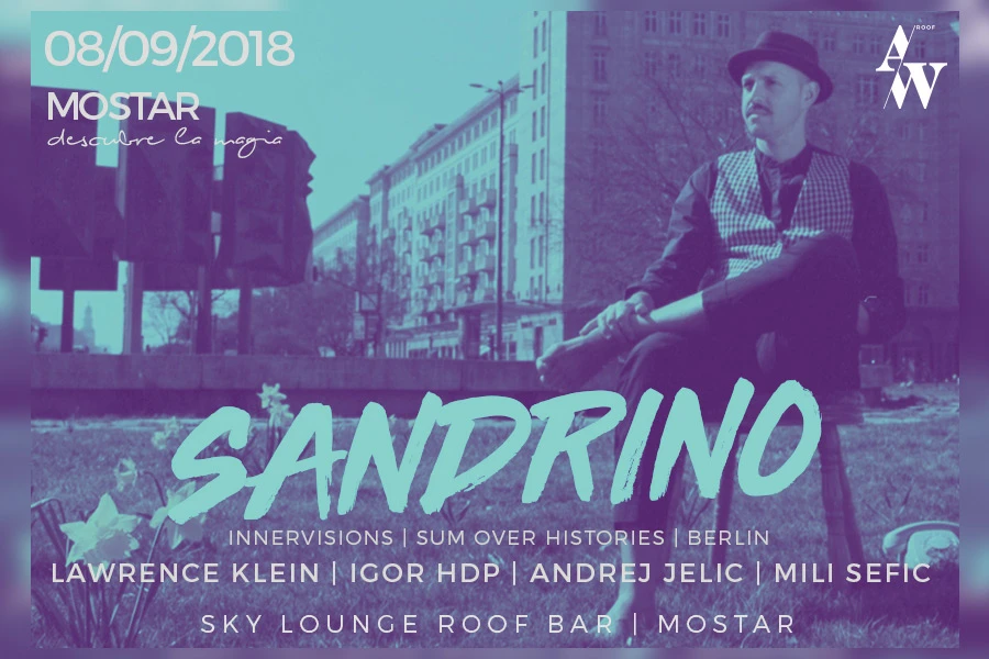 U Mostar stiže veliki DJ Sandrino