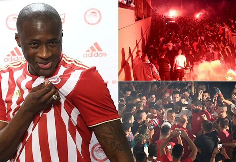 Yaya Toure ponovno u Olympiacosu; navijači mu priredili spektakularan doček
