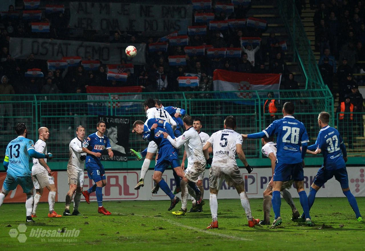 Večeras na Pecari derbi Široki Brijeg - Željezničar