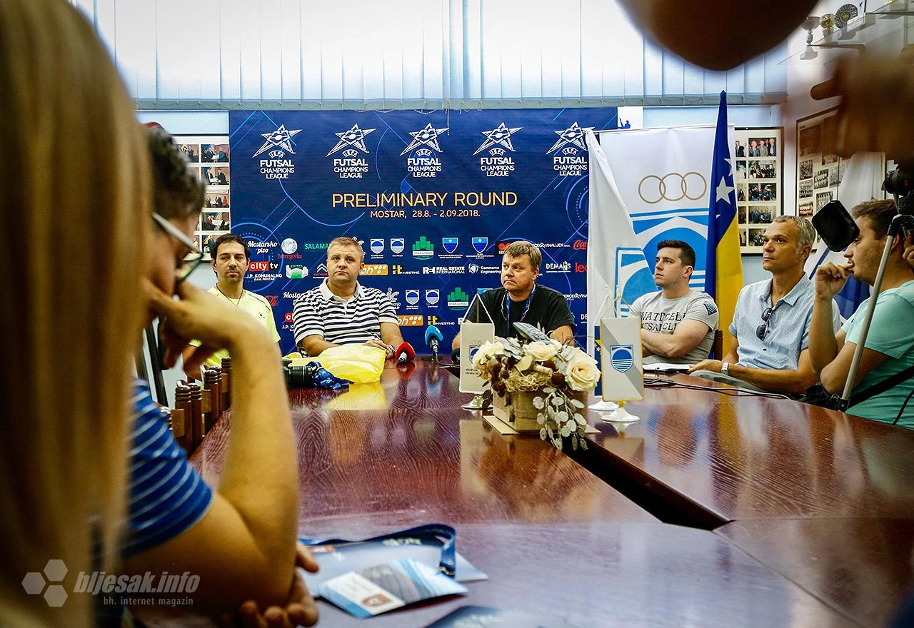 Preliminarna faza UEFA Lige prvaka u Mostaru: Organizacija odlična, ekipe kvalitetne