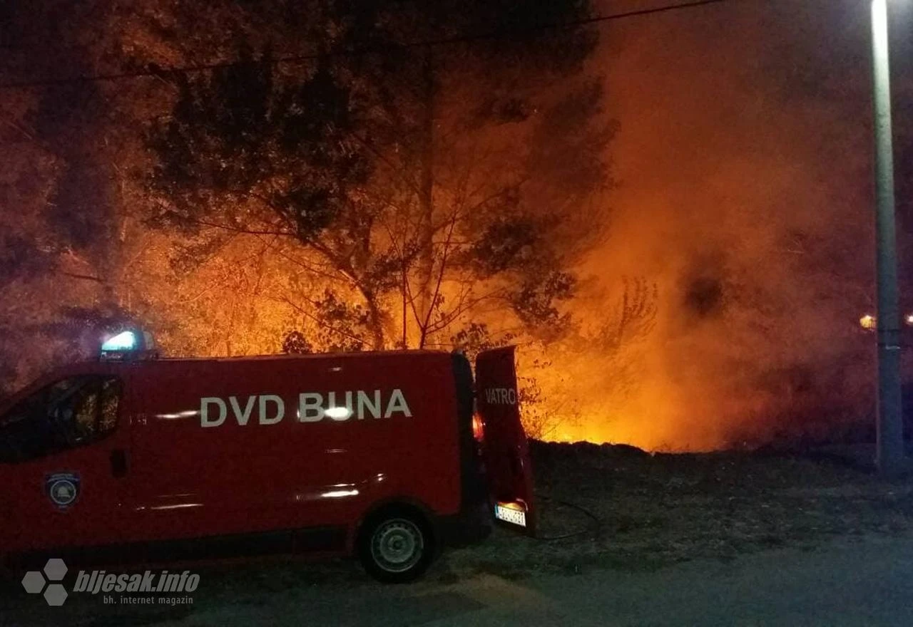 Vatra ugrozila kuće u Krućevićima