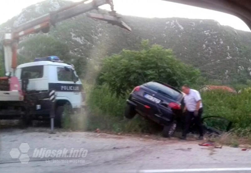 Motorist teško ozlijeđen u prometnoj nesreći u Počitelju
