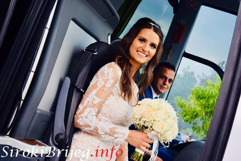 Široki Brijeg: Na vjenčanje došli autobusom koji ih je spojio prije dvije godine