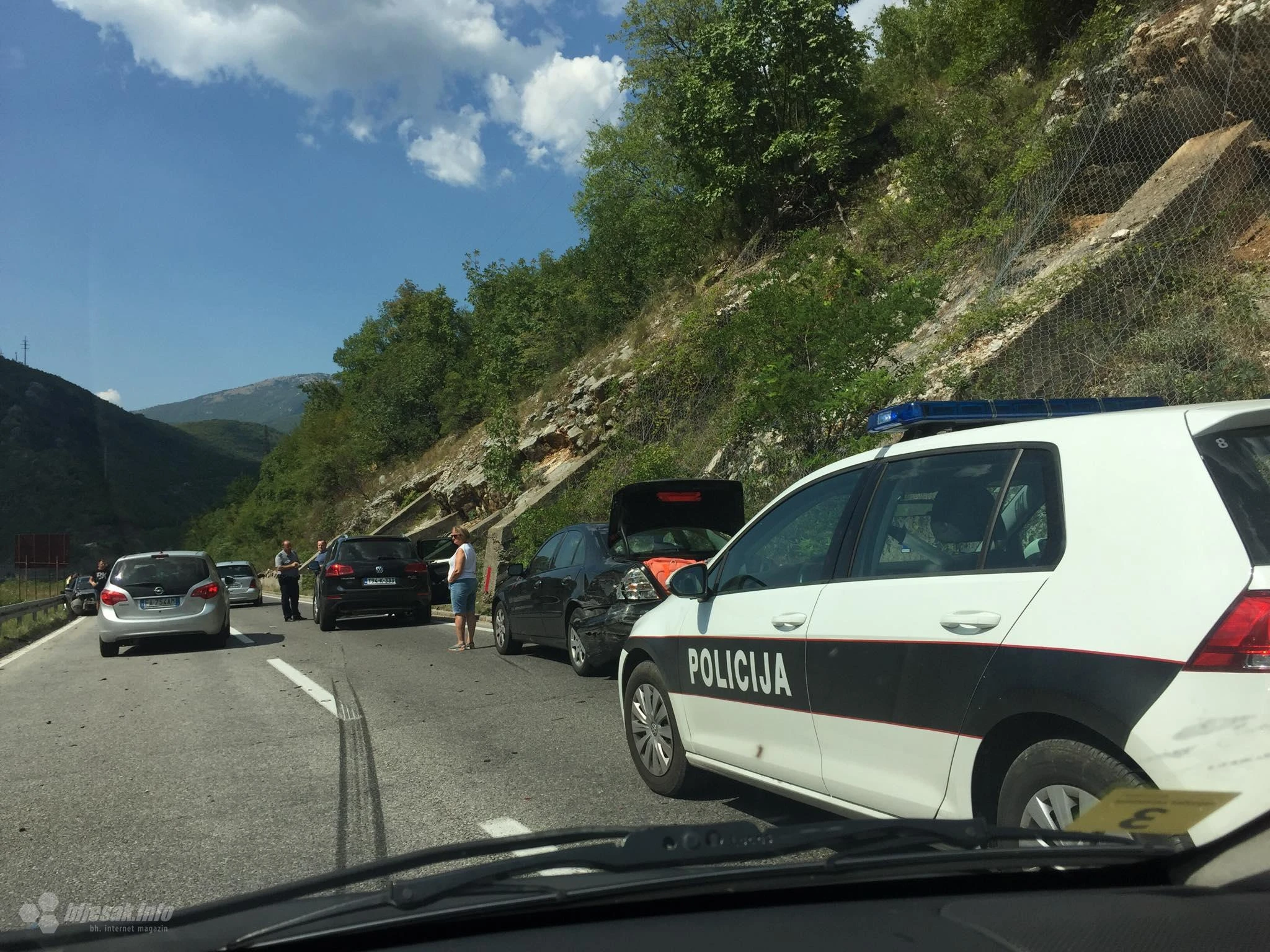 Mostar – Jablanica: U prometnoj ozlijeđene tri osobe