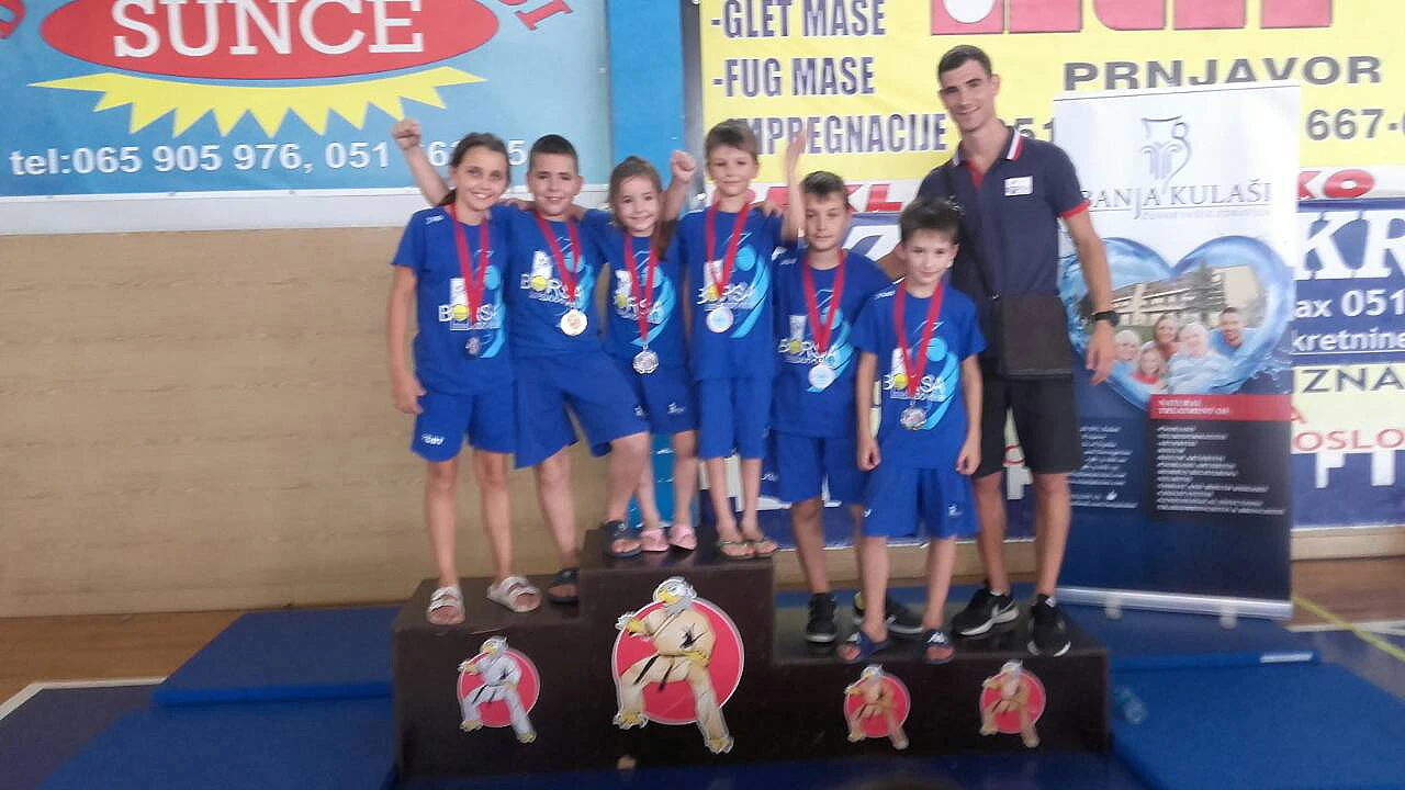 Novih šest odličja za judo klub Borsa na kupu "Mala Europa"
