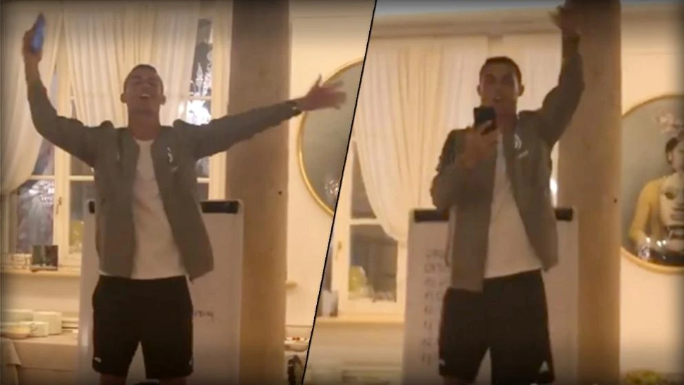 Ronaldo zapjevao na fešti Juventusa uoči starta Serie A