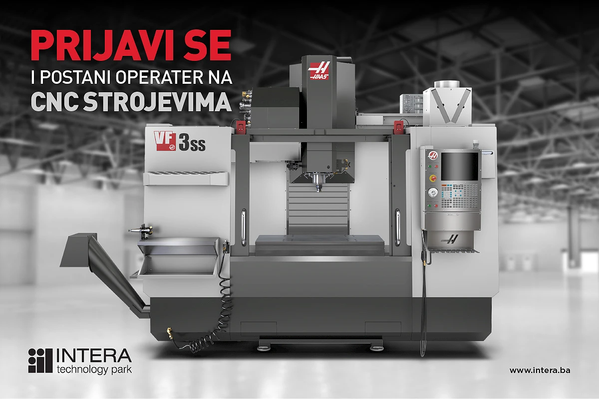 Želite lakše do posla? Otvorene prijave za novi ciklus obuke za CNC operatere!
