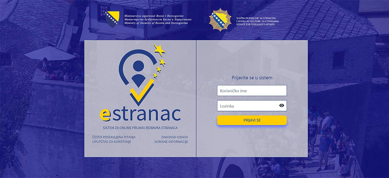 Služba za poslove sa strancima poziva na korištenje sustava 'E-stranac'