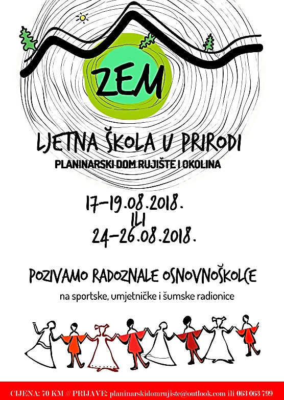 Ljetna škola u prirodi ovaj vikend na Rujištu!