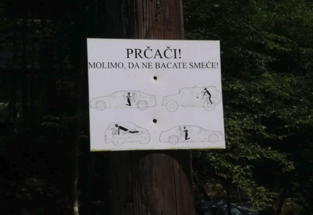 Zanimljiva poruka za ljubavnike u Kreševu
