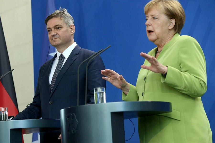 Merkel nakon sastanka sa Zvizdićem: Mora ojačati borba protiv korupcije i kriminala