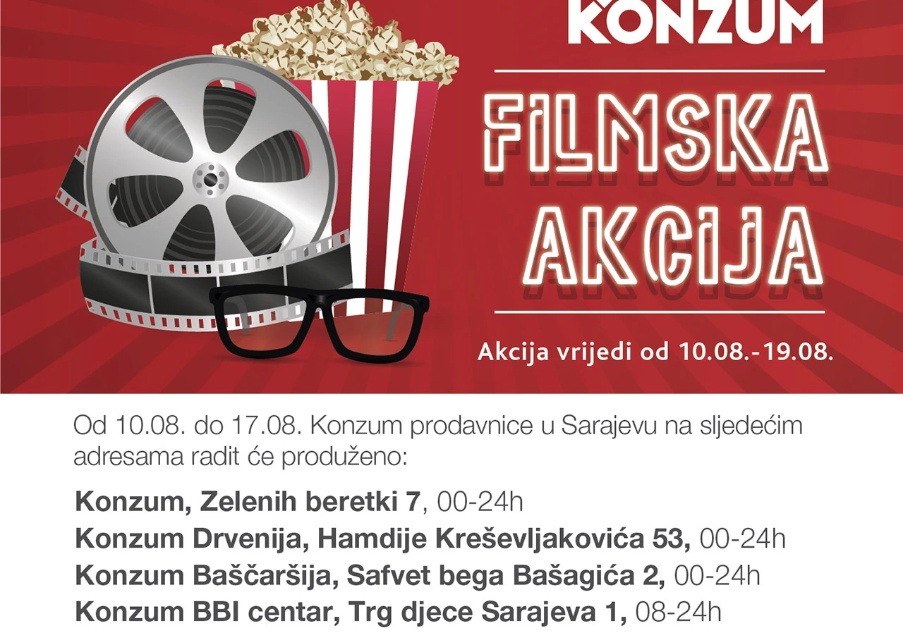  Filmska akcija u Konzumu