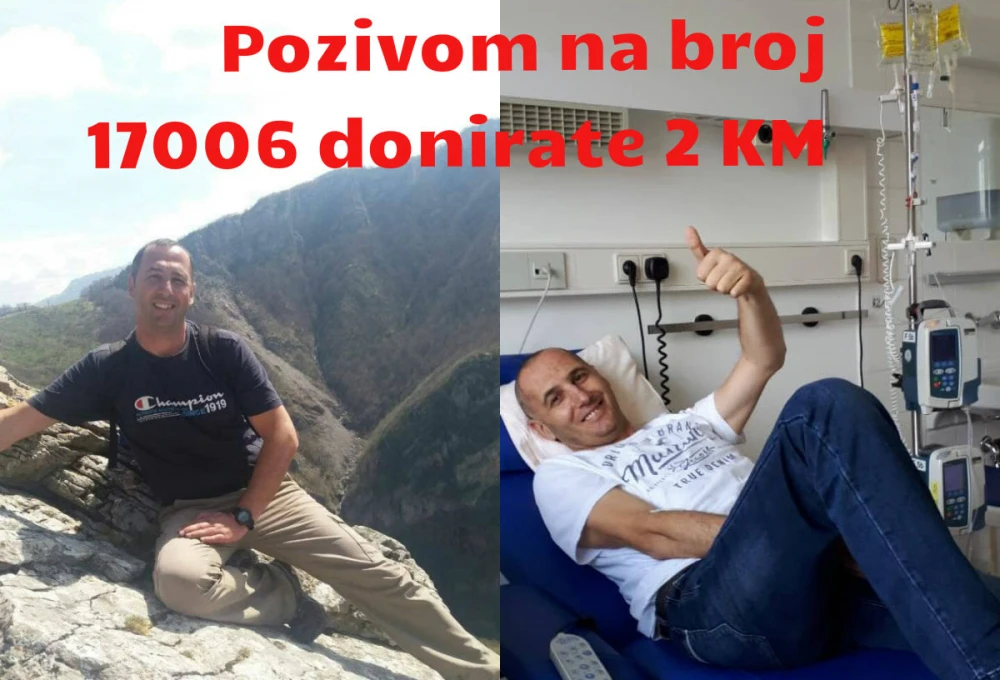 Za nastavak liječenja Senadu Šabiću potrebno još 60.000 eura