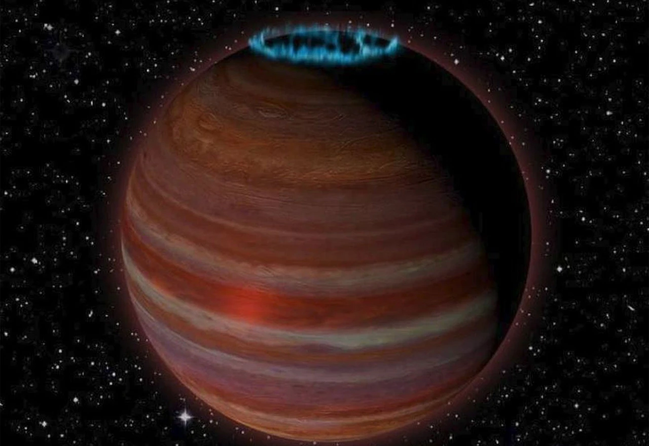 Golemi ''crveni'' planet s neobjašnjivom aurom luta svemirom