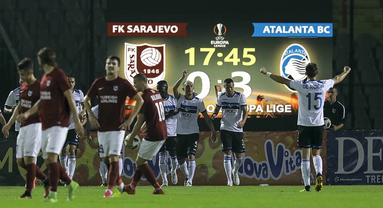 Atalanta deklasirala Sarajevo s visokih 8:0