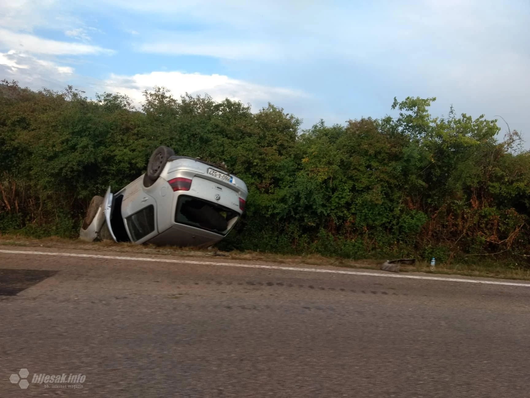 Mostar – Stolac: Golf završio na krovu