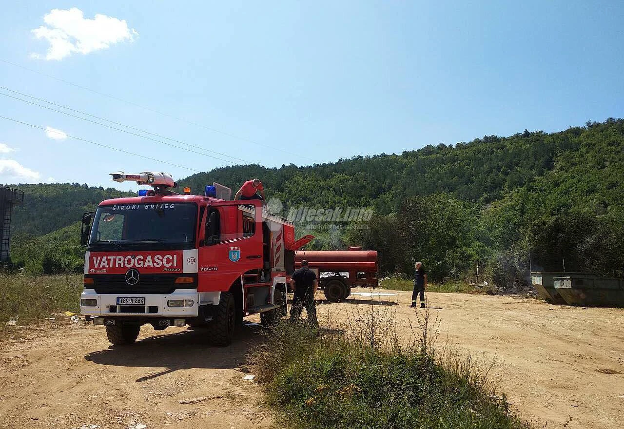 Požari u Širokom Brijegu i Ljubuškom