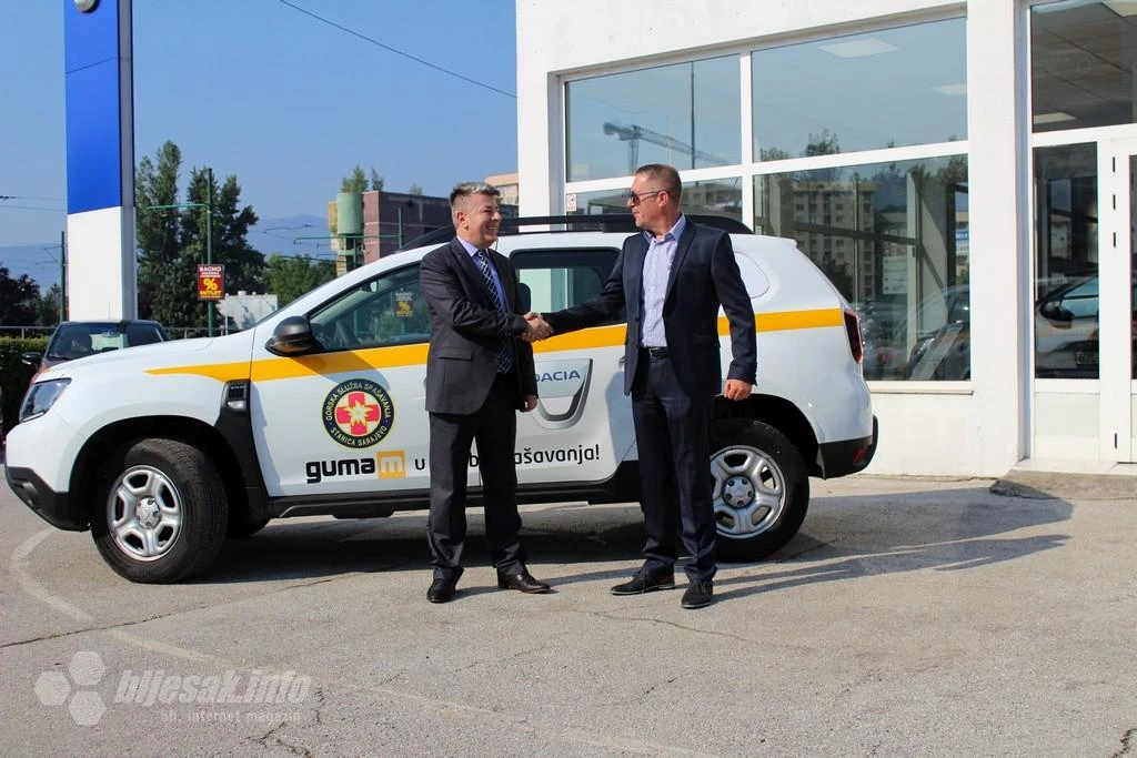 Dacia DUSTER ponosni partner GSS-a i PVP Županijske uprave Civilne zaštite