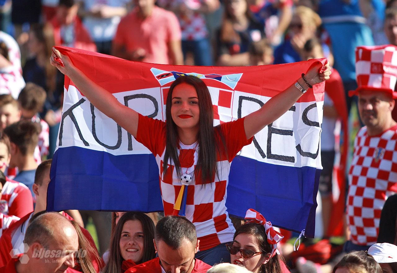 FOTOGALERIJA | Doček Zlatka Dalića u Livnu 