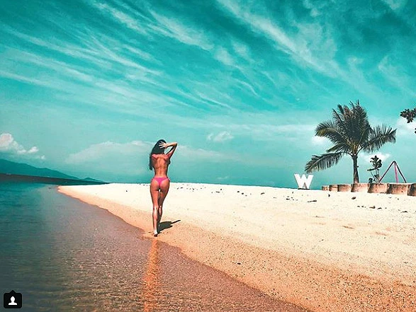 Ivana Knoll ljetuje na egzotičnoj destinaciji