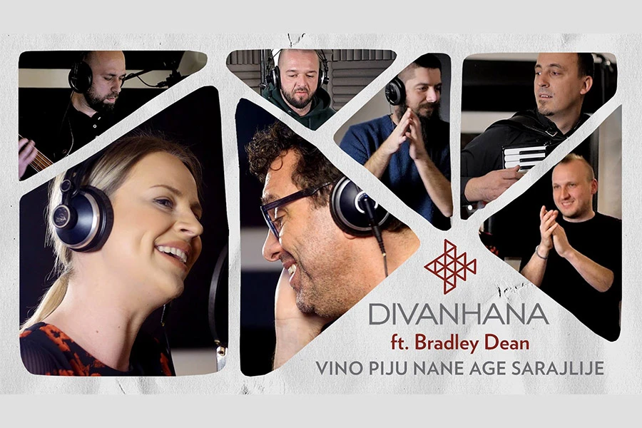 Poslušajte 'Vino piju nane age Sarajlije' u izvedbi Divanhane i zvijezde Broadwaya Bradley Deana