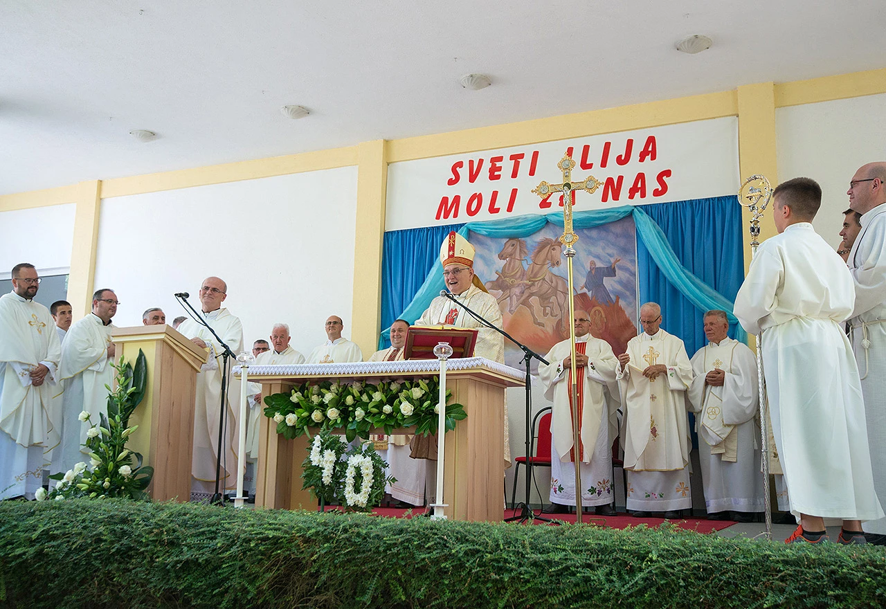 Velik broj vjernika u Stocu obilježilo Ilindan - patron župe