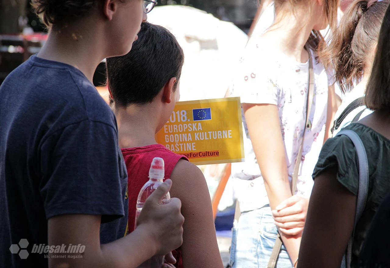 Mostarski mališani kao promotori kulturnog naslijeđa