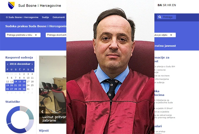 Upućene prijetnje smrću predsjedniku Suda BiH