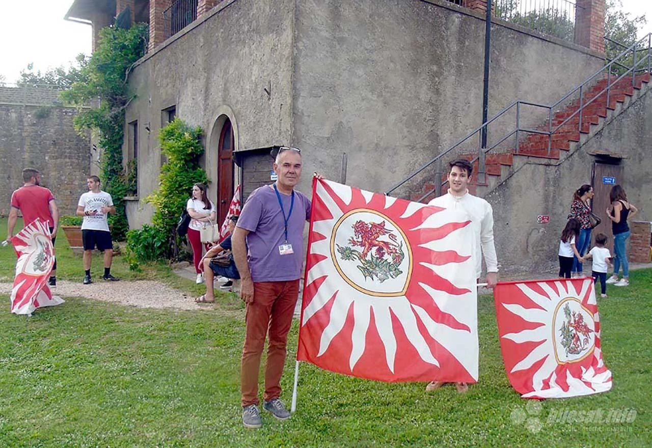 Volterra, grad alabastera, Etruščana i zastava bačenih u nebo